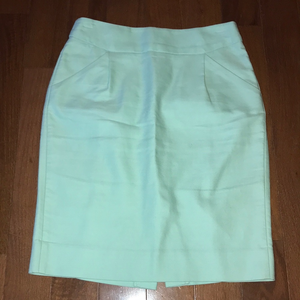 J Crew The Pencil Skirt 100% Cotton